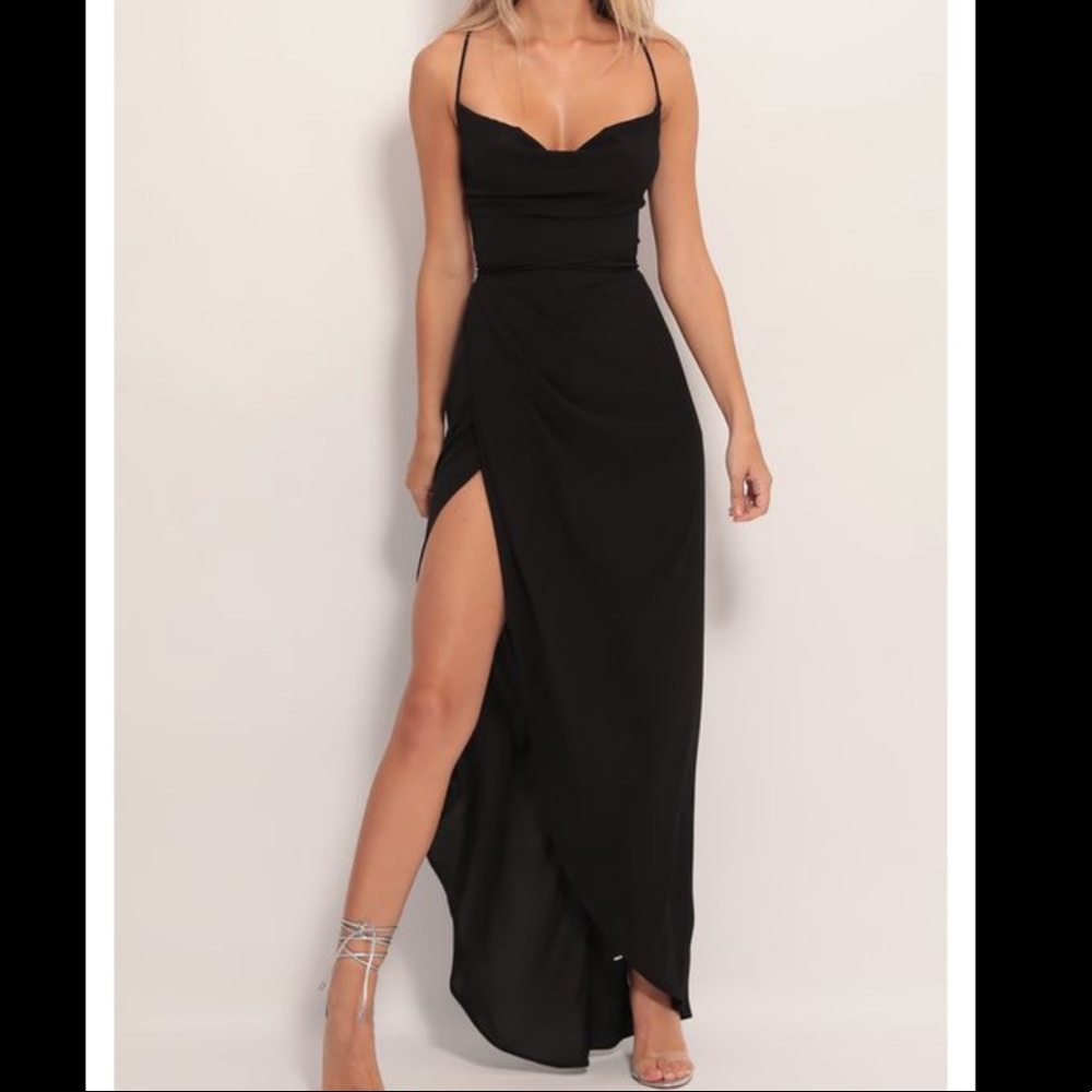 Black prom dress